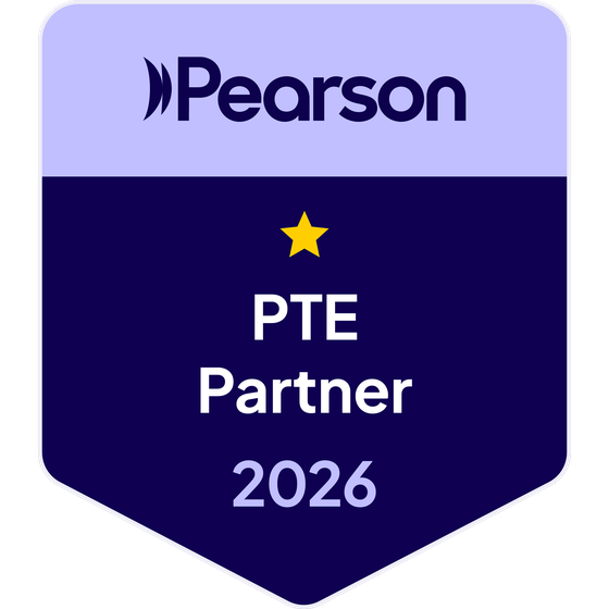 Pearson PTE Partner 공식 배지 2026